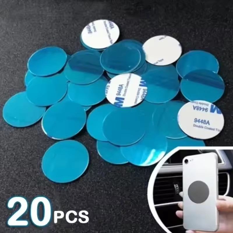 Phone Accessories Holder Car - 1/50 Pezzi Adesivi in Lamiera Metallica