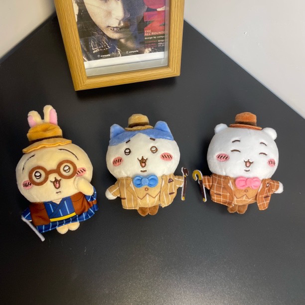 Phone Accessories Charms - Portachiavi in peluche Hachiware Usagi Detective,